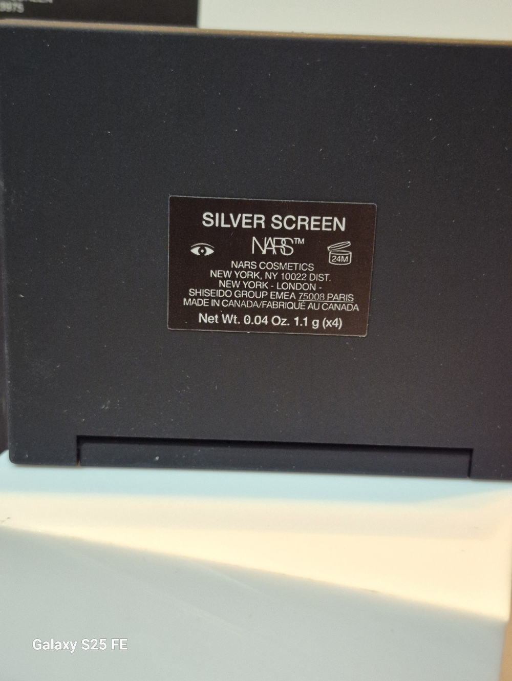 NARS Quad Eyeshadow Palette: Silver Screen for a Smokey Eye Look .04oz (FS), NIB - Picture 4 of 5